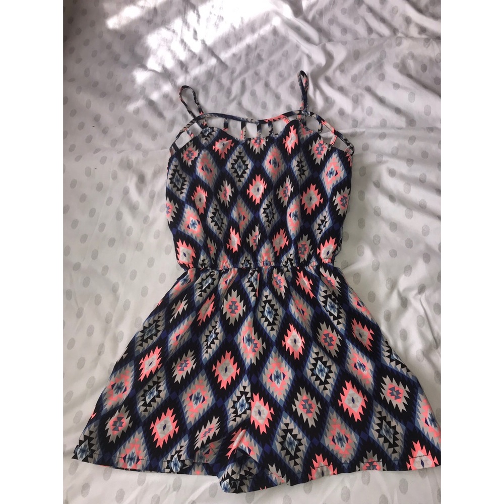 Tribal Print Romper